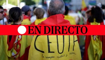 Miles de personas acuden en Madrid a la llamada de las 'caballas' para apoyar a Ceuta