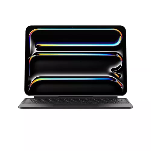 Apple Magic Keyboard para el iPad Pro de 11 Pulgadas (M4): Comodidad para Escribir, trackpad Integrado y Teclas de función, Español - Negro 
