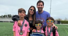 Los hijos de Messi encendidos: Thiago y Mateo campeones con Inter Miami y Ciro hizo un gol como si fuera su papá