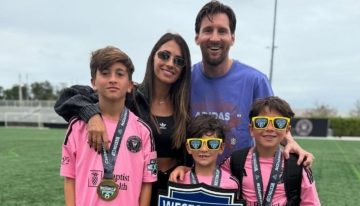 Los hijos de Messi encendidos: Thiago y Mateo campeones con Inter Miami y Ciro hizo un gol como si fuera su papá