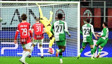 Champions League: la inexplicable simulación del francés Theo Hernández y el golazo argentino que hizo festejar a Feyenoord ante Milan