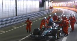 Mercedes tuvo un sábado maldito en el GP de Mónaco de Fórmula 1: palo de Antonelli en la Q1 y Russell quedó varado en el túnel en la Q2