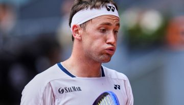 Casper Ruud trabajó para mejorar su «aspecto mental», cumple con su mejor semana del año y es la gran amenaza para Cerúndolo en Madrid