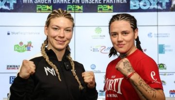 Daniela «La Bonita» Bermúdez no pudo hacer historia en Alemania: perdió por fallo unánime ante Nina Meinke y no pudo sumar su cuarto título mundial