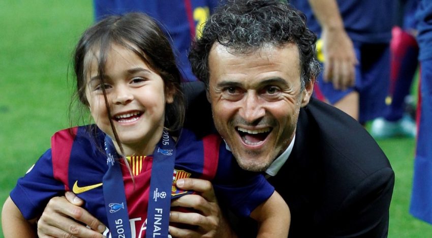Luis Enrique, el DT del PSG finalista de la Champions League que emocionó al mundo hablando de la muerte de su hija de 9 años