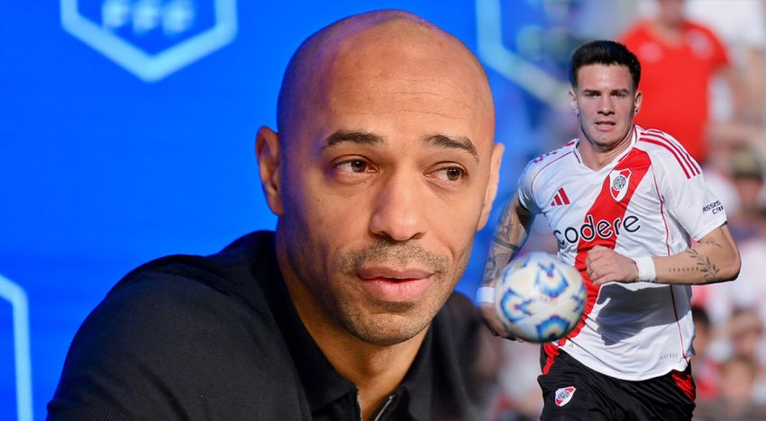 Thierry Henry también está enloquecido con Franco Mastantuono y lo puso a la altura de Lamine Yamal