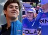 Franco Colapinto convoca a los «tifosi» argentinos en Imola: la pareja que se complementa y los amigos que se gastaron las «matrimillas»