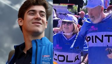 Franco Colapinto convoca a los «tifosi» argentinos en Imola: la pareja que se complementa y los amigos que se gastaron las «matrimillas»