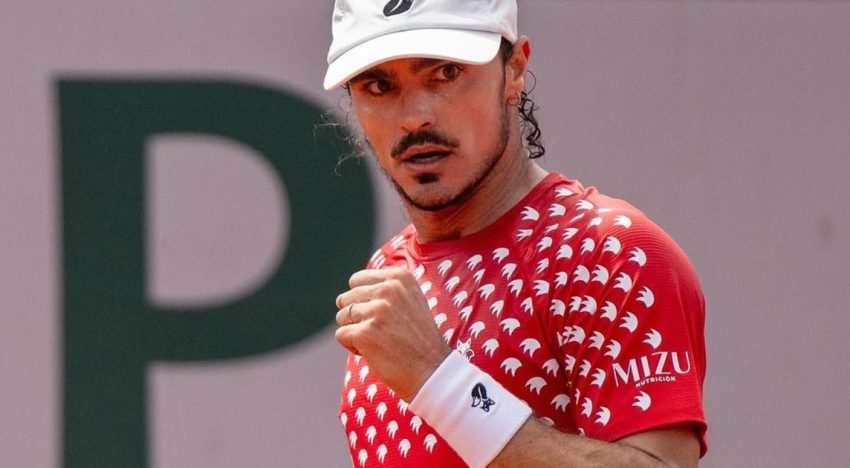Andrea Collarini, el argentino de 33 años que está a un victoria de meterse en el cuadro principal de Roland Garros por primera vez en su carrera