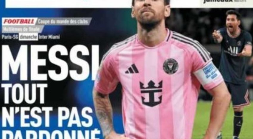 Messi contra PSG y la prensa francesa: un enviado de L'Equipe habló de la tapa de la polémica y vaticina qué hara Leo si convierte un gol