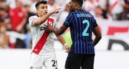 Bochornoso final de River vs Inter de Milán en el Mundial de Clubes: Acuña invitó a pelear a Dumfries