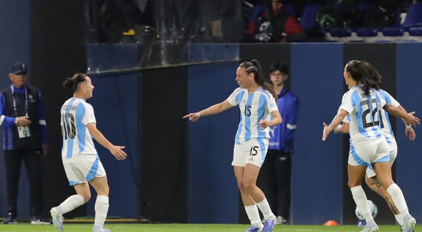 Copa América femenina: Argentina venció a Ecuador y se metió en semis con puntaje perfecto