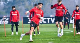 Maxi Salas tuvo su primer entrenamiento como jugador de River y tiene chances de debutar en el arranque del torneo