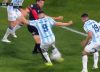 La jugada de la polémica en Racing vs Barracas Central: la explicación de Lamolina a Arias para justificar su decisión