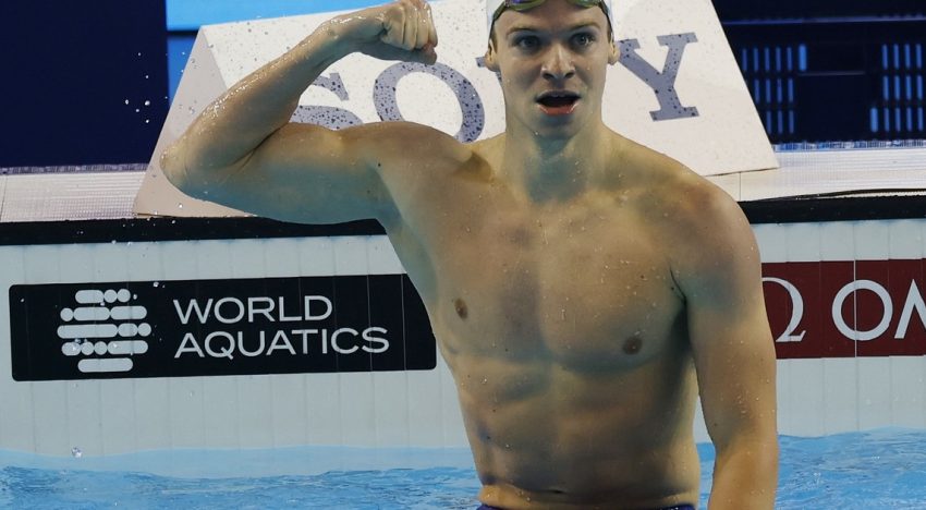 Léon Marchand pulverizó el récord mundial de los 200 metros medley de Ryan Lochte