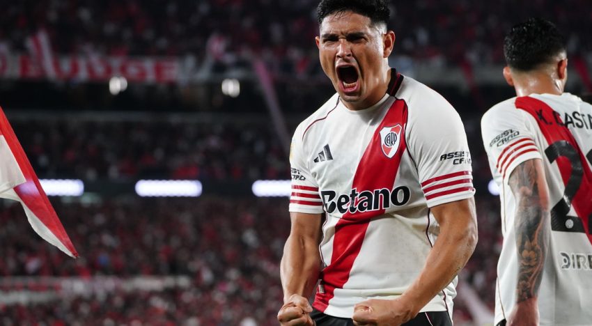 ¿Amor a primera vista?: la historia de Maximiliano Salas y River comenzó con un golazo y con el viejo sello del Matador