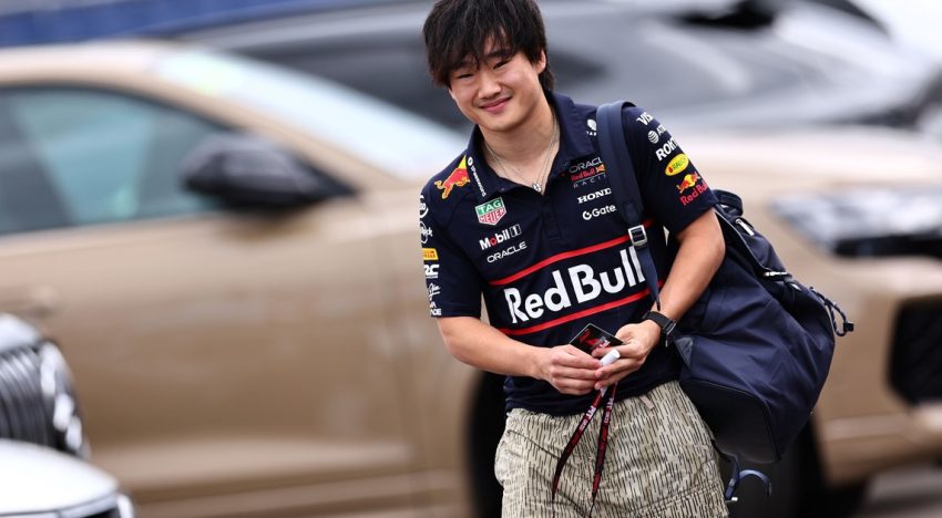 Fórmula 1: Yuki Tsunoda sufrió un insólito accidente doméstico y Red Bull se burló en redes del compañero de Max Verstappen