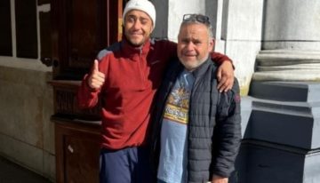 Le dieron el alta al hincha de la U de Chile que había sido brutalmente golpeado en la cancha de Independiente y ya no quedan heridos de gravedad