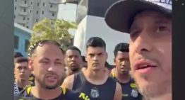 Neymar y un tenso cara a cara con la barra brava del Santos de Brasil en medio de la crisis: «Estamos intentando…»