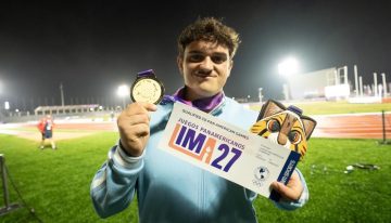 El argentino que ganó el oro en los Juegos Panamericanos Junior cuenta su historia: «Sería genial poder tener una bala propia»
