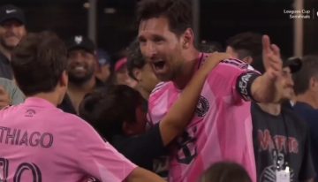 Lionel Messi, el tierno festejo con sus hijos y la jugada de superhéroe que desafió las leyes de la física en la victoria del Inter Miami vs Orlando