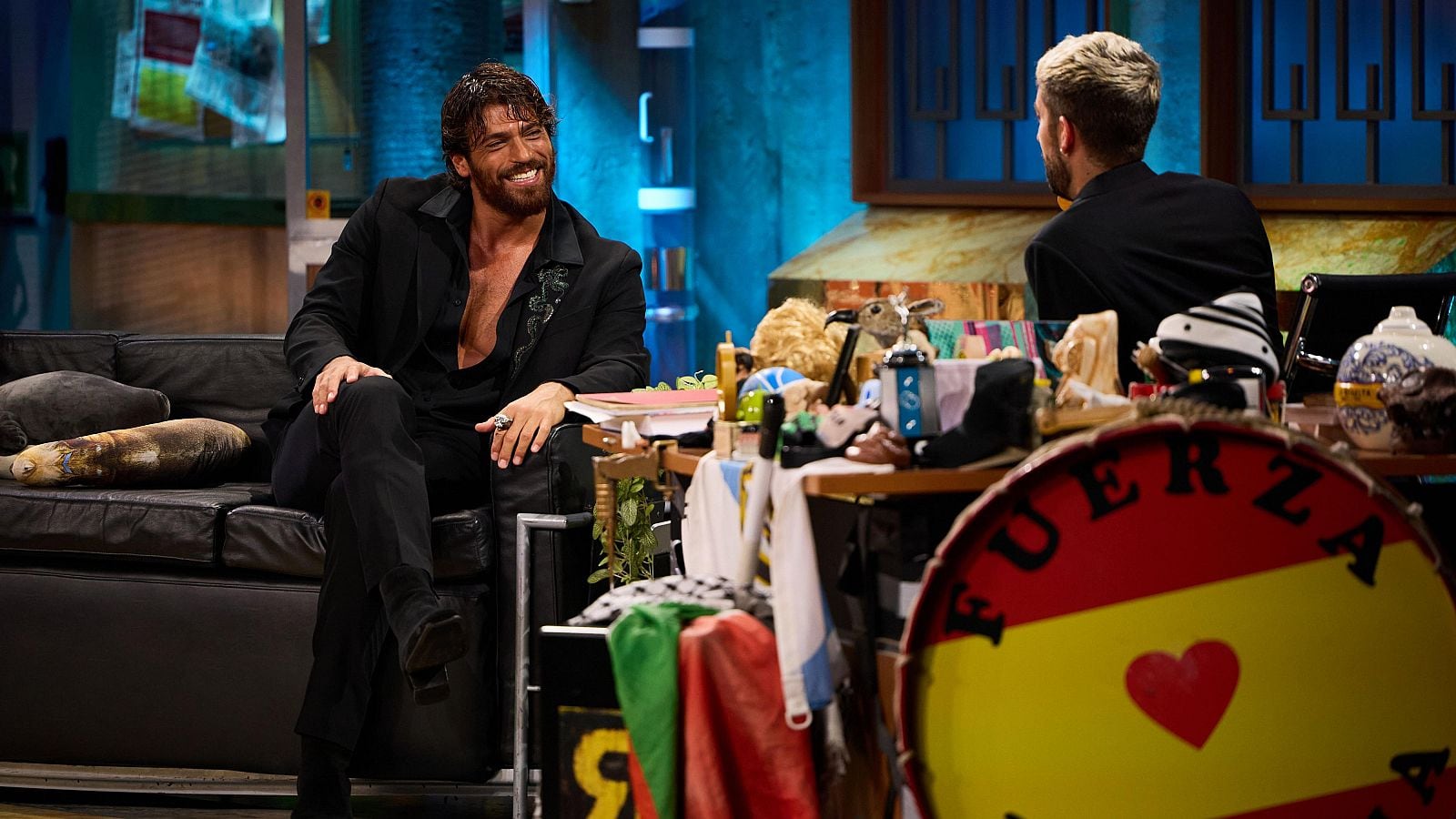 El actor Can Yaman este jueves en 'La revuelta'.