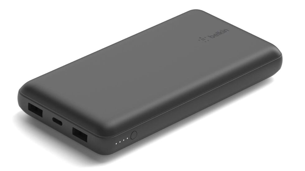 Batería externa Belkin de 20.000 mAh.