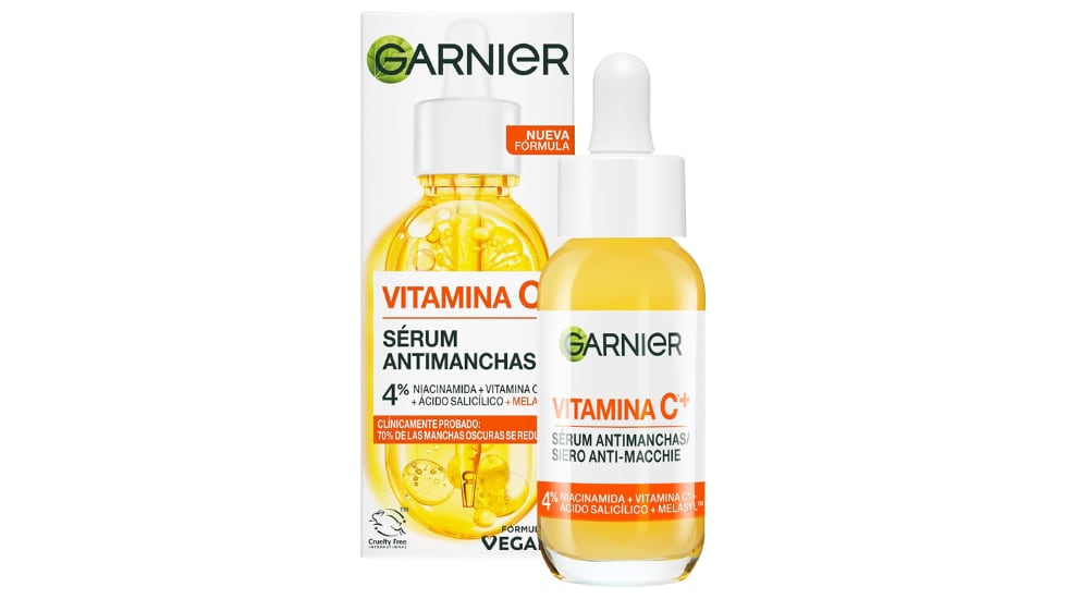 Sérum vitamina C Garnier.