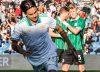 Dybala metió un golazo de derecha para que la Roma quede como líder en Italia con Napoli y dejó un festejo especial para su hijo en camino
