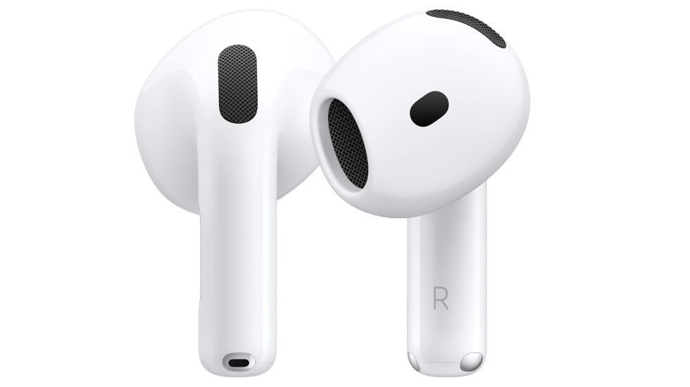 AirPods 4 con cancelación activa de ruido.
