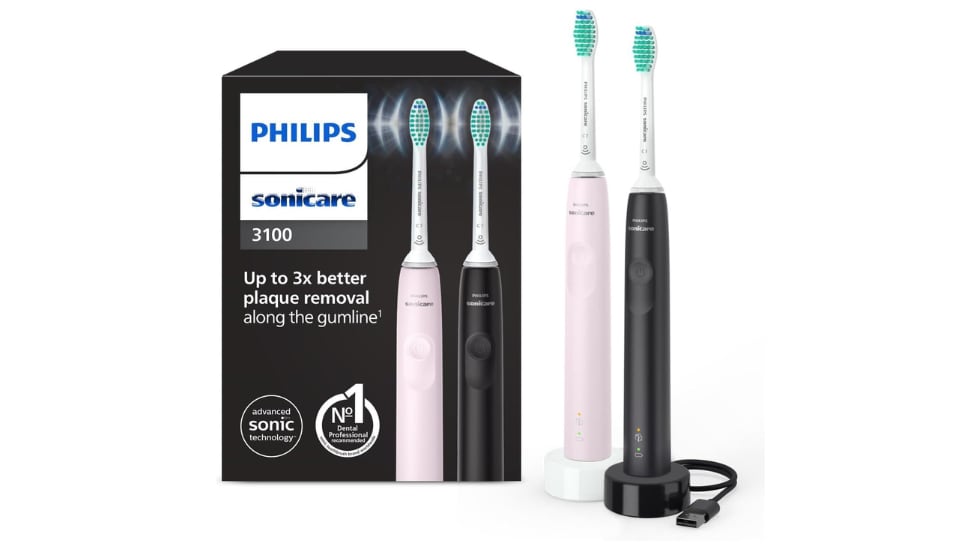 'Pack' de 2 cepillos eléctricos Philips.