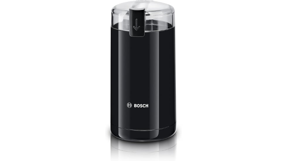 Vista del molinillo de café eléctrico con descuento en Amazon.