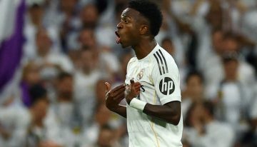 Vinicius Júnior les pidió disculpas a todos menos al entrenador Xabi Alonso por su fastidio al ser reemplazado en el clásico ante Barcelona