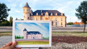 Ostentosa residencia de un marqués, cuartel y oficina de venta de pisos: las mil vidas de los Castillos de Valderas