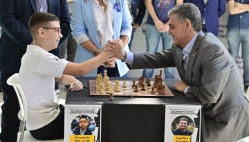 Con el prodigio Faustino Oro, el 100° Campeonato Argentino de ajedrez tuvo su primera de once jornadas a pura tensión