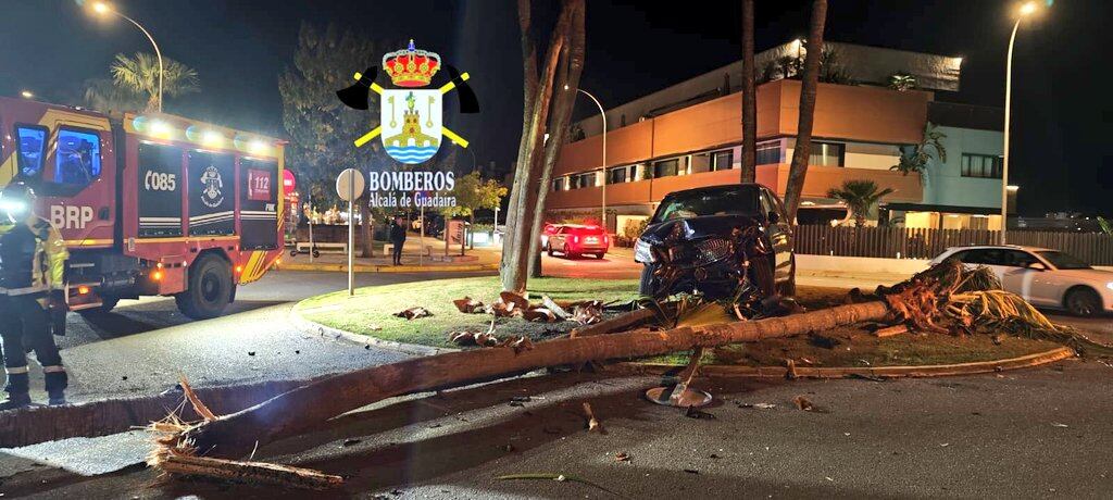 Imagen de la zona del accidente en el que se vio implicado Cayetano Rivera.