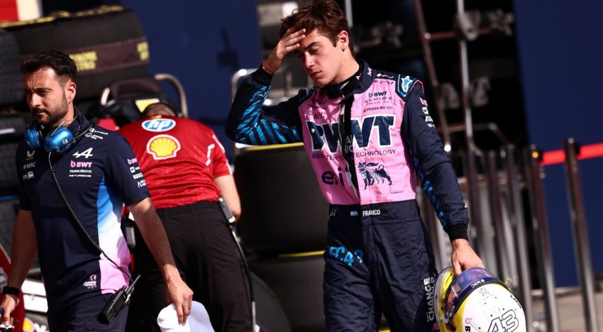 Qué dijo Franco Colapinto tras el accidente en la sprint del GP de Brasil