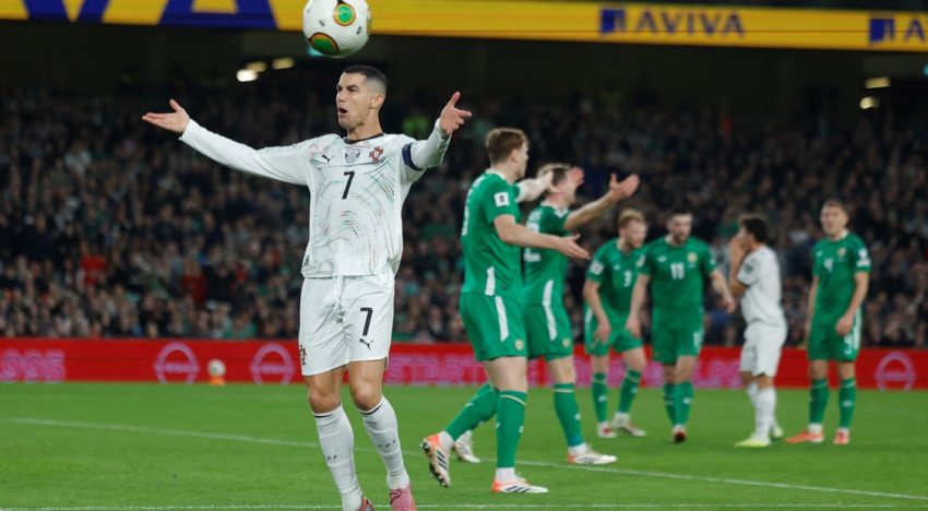 Cristiano Ronaldo, codazo, burlas y primera expulsión con Portugal: el ataque de furia que le puede costar el debut en el Mundial 2026
