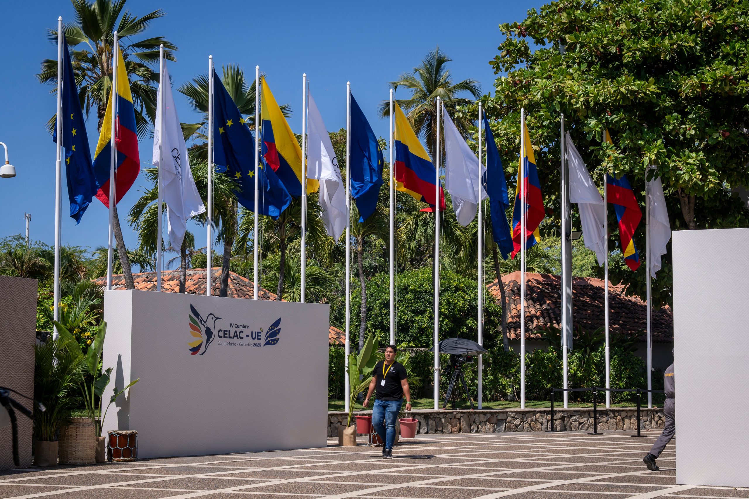 IV Cumbre de la Comunidad de Estados Latinoamericanos y Caribeños en Santa Marta (Colombia), este sábado.