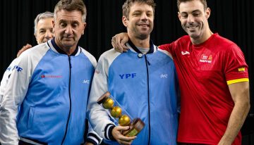 El reconocimiento que recibió Horacio Zeballos a horas del debut de la Argentina en el Final 8 de la Copa Davis, que ya tiene a Italia en semifinales