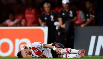 River dio a conocer el diagnóstico de la lesión de Maxi Meza: el correntino tendrá que pasar por el quirófano y estará al menos tres meses sin jugar