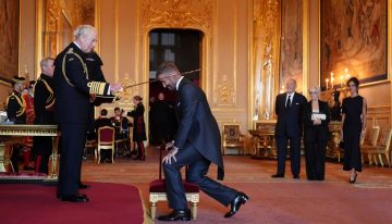 David Beckham, el jefe de Lionel Messi, ya es Sir: el rey Carlos III lo nombró caballero en una emotiva ceremonia en Windsor