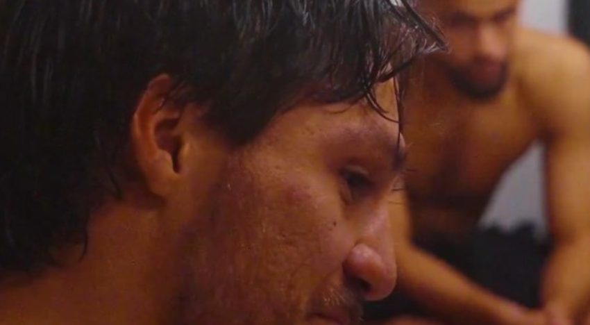 Kevin Mac Allister fue citado por primera vez a la Selección y lo anunció en el vestuario de su equipo: la reacción de sus compañeros