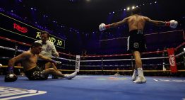 Fernando Puma Martínez lo dejó todo pero cayó con Jesse Bam Rodríguez con un zurdazo brutal que va camino a ser el KO del año