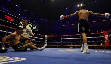 Fernando Puma Martínez lo dejó todo pero cayó con Jesse Bam Rodríguez con un zurdazo brutal que va camino a ser el KO del año