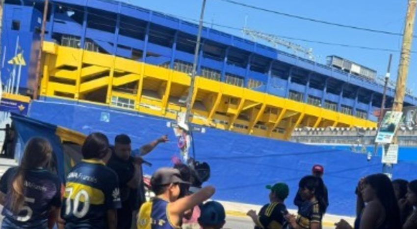 Día del hincha de Boca con mucho calor y más pasión: miles de fanáticos ya se congregan en la Bombonera