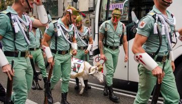 La Audiencia Nacional avala la decisión de Robles de retirar el nombre de Franco a una bandera de la Legión