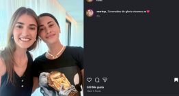 Antonela Roccuzzo lució una remera cargada de emoción con un recuerdo para el día más feliz del fútbol argentino