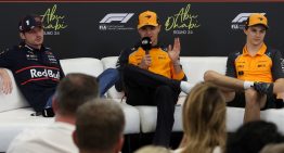 Verstappen, Norris y Piastri, juntos en la previa del GP de Abu Dhabi, y la pregunta más incómoda: ¿los McLaren se dejarán pasar para ganar el título de Fórmula 1?