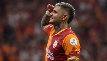 Con un gol de antología, Mauro Icardi superó a Gheorghe Hagi y se convirtió en el máximo goleador extranjero del Galatasaray en la liga turca